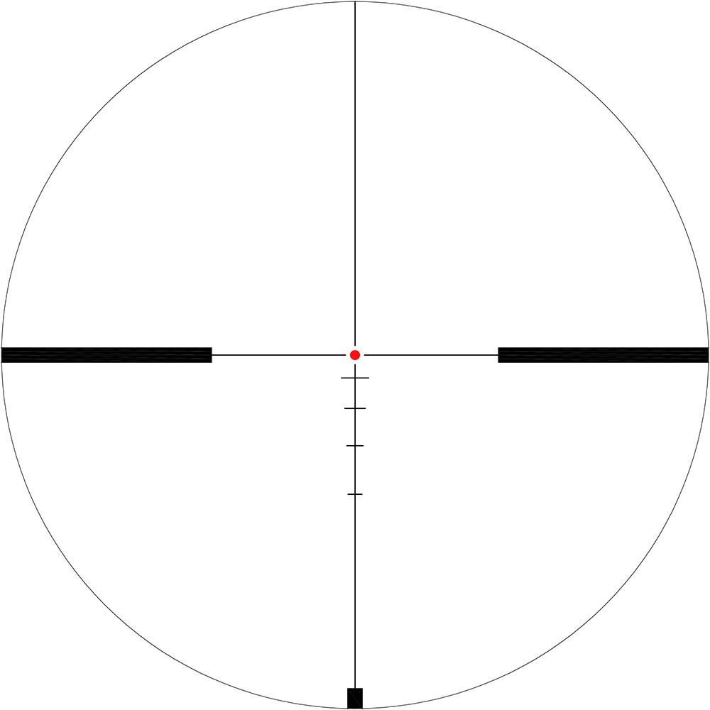 Keck Rifle Scope PRECISION ED 1-10X26 SFPIR Tube34mm - KECK Optics